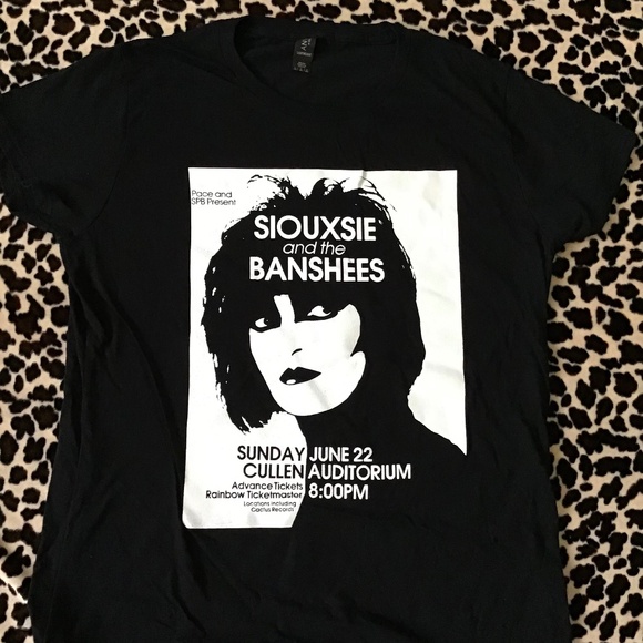 Siouxsie and The Banshees Vintage Flyer Tee - Picture 1 of 2